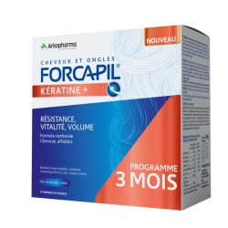 Forcapil Keratin+ Hajerősítő kapszula 180 db