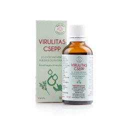   Bálint cseppek Virulitas csepp bodorrózsával, echinaceával, homoktövissel, pemetefűvel, tüdőfűvel 50 ml 