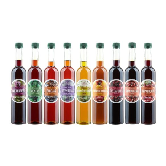 Bálint csemegék Több mint Gránátalma szörp cukormentes 500 ml