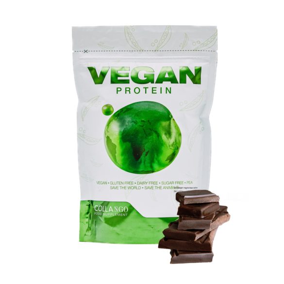 Collango Vegan Protein borsó fehérje steviával csokoládé ízű 600 g