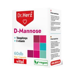   Dr. Herz D-Mannose 500 mg tőzegáfonya kivonattal kapszula 60 db