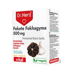 Dr. Herz Fekete Fokhagyma kivonat 500 mg 10:1 kapszula 60 db