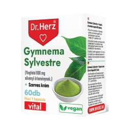   Dr. Herz Gymnema Sylvestre kivonat 160 mg + szerves króm kapszula 60 db