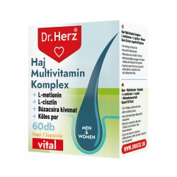   Dr. Herz Haj Multivitamin Komplex L-cisztinnel, L-metioninnal kapszula 60 db