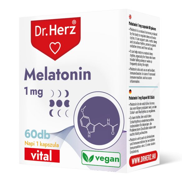 Dr. Herz Melatonin 1 mg kapszula 60 db