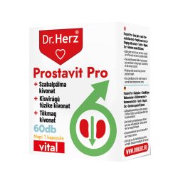   Dr. Herz Prostavit Pro szabalpálma, maca, kisvirágú füzike, tökmag kivonattal kapszula 60 db