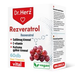 Dr. Herz Rezveratrol szőlőmag kivonattal kapszula 60 db