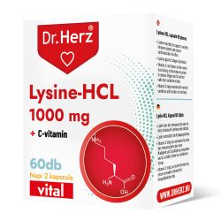 Dr. Herz Lysine-HCL 1000 mg + C-vitamin kapszula 60 db