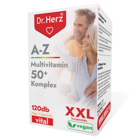 Dr. Herz A-Z 50+ Multivitamin Komplex XXL kapszula 120 db