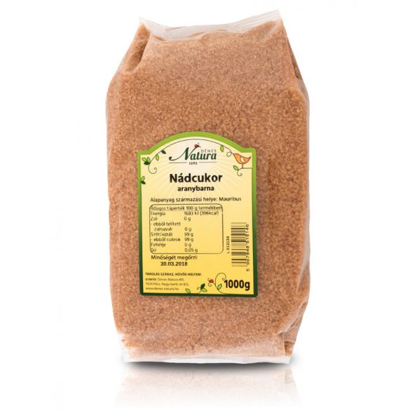 Dénes Natura Nádcukor aranybarna mauritiusi 1 kg