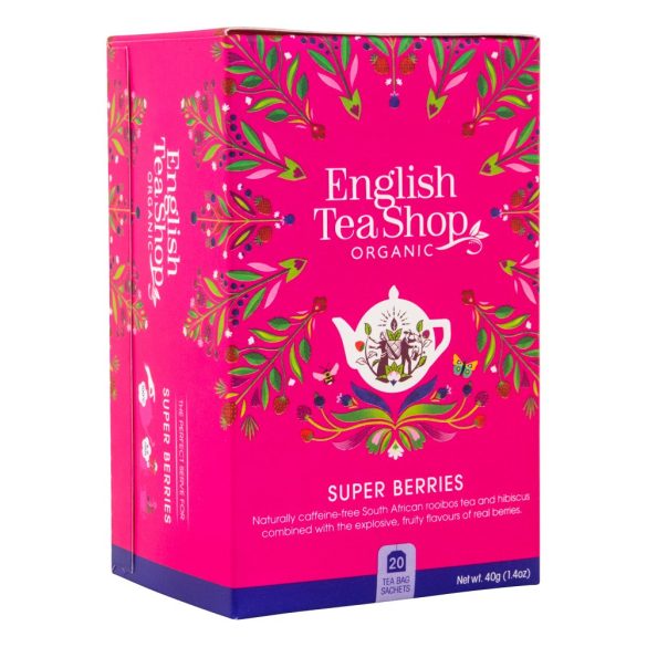 English Tea Shop Bio & FairTrade Szuper bogyós tea 20 filter 30 g