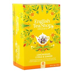   English Tea Shop Bio & FairTrade Citromfű tea gyömbér-citrus 20 filter 30 g