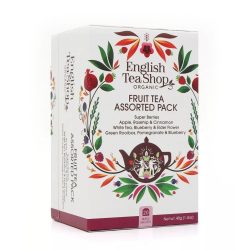   English Tea Shop Bio & FairTrade Gyümölcsös teaválogatás 4 féle ízzel 20 filter 40 g