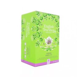   English Tea Shop Bio & FairTrade Zöld tea jázminnal 20 filter 40 g