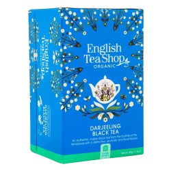   English Tea Shop Bio & FairTrade Darjeeling fekete tea 20 filter 40 g