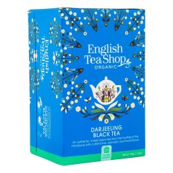   English Tea Shop Bio & FairTrade Darjeeling fekete tea 20 filter 40 g