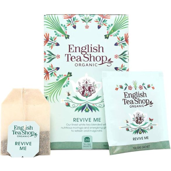 English Tea Shop Bio & FairTrade Revive me - Megújító tea 20 filter 30 g