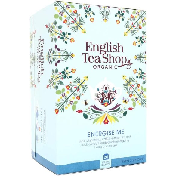 English Tea Shop Bio & FairTrade Energise me - Energetizáló tea 20  filter 30 g