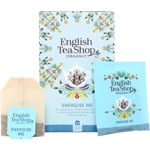 English Tea Shop Bio & FairTrade Energise me - Energetizáló tea 20  filter 30 g