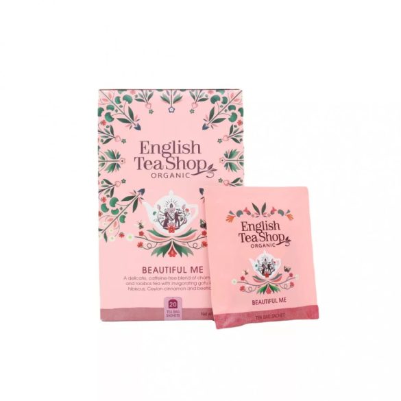 English Tea Shop Bio & FairTrade Beautiful me - Gyönyörű én tea 20 filter 30 g