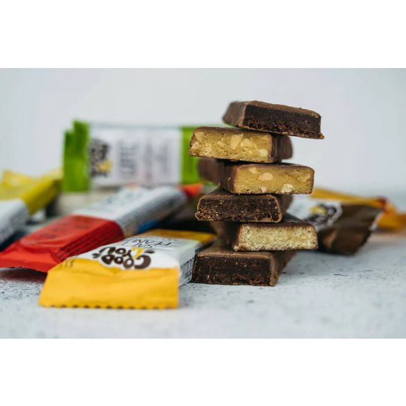 Good4You Kakaós-rumos szelet vegán, cukormentes 25 g