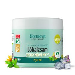   Herbiovit Lóbalzsam gyógynövényes, hűsítő, izommerevség enyhítésére 250 ml 