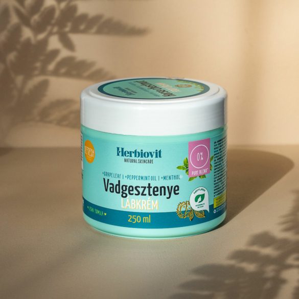 Herbiovit Vadgesztenyés lábkrém nehéz lábérzet, visszerek ápolására 250 ml