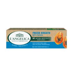 L'Angelica herbal fogkrém fresh breath papaya 75 ml