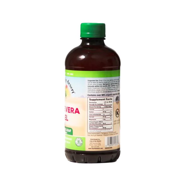 Lily of the desert Aloe vera gél 99,5%-os BIO teljes levelű 946 ml 