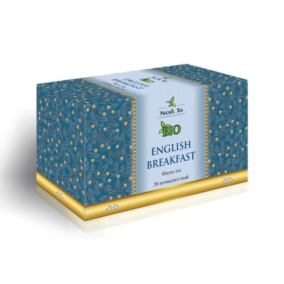 Mecsek English Breakfast BIO fekete tea filteres 20 db