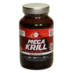   Mannavita Mega Krill 1500 mg krill olaj + halolaj (omega-3) lágykapszula 90 db
