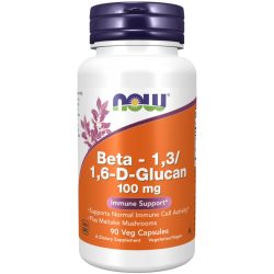   NOW Beta 1,3/1,6-D-Glucan (béta-glükán) 100 mg kapszula 90 db