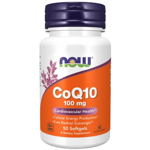 NOW CoQ10 100 mg lágykapszula 50 db