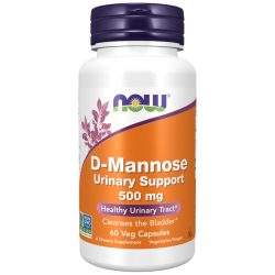 NOW D-Mannose 500 mg kapszula 60 db