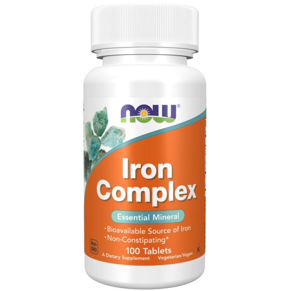 NOW Iron Complex (27 mg szerves vas) tabletta 100 db