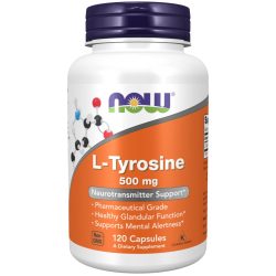 NOW L-Tyrosine (L-Tirozin) 500 mg kapszula 120 db