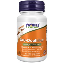 NOW GR8 - DOPHILUS probiotikum kapszula 60 db