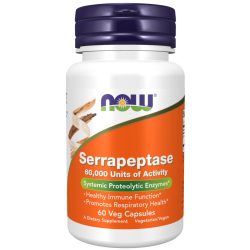 NOW Serrapeptase (Szerrapeptáz) 60.000 33 mg kapszula 60 db