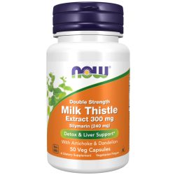   NOW Milk Thistle (Máriatövis) extr. 300 mg Silymarin 240 mg kapszula 50 db