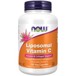   NOW Liposomal Vitamin C 1000 mg (liposzómás C-vitamin) kapszula 120 db