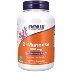 NOW D-Mannose 500 mg kapszula 120 db