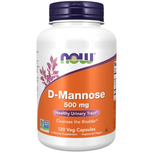 NOW D-Mannose 500 mg kapszula 120 db