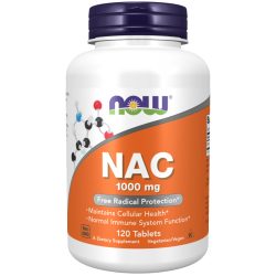 NOW NAC 1000 mg tabletta 120 db