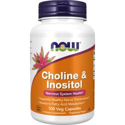   NOW Choline & Inositol 500 mg (kolin, inozitol) kapszula 100 db