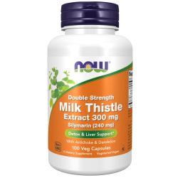   NOW Milk Thistle (Máriatövis) extr. 300 mg Silymarin 240 mg kapszula 100 db
