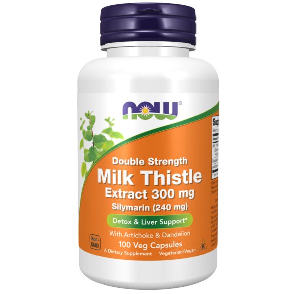 NOW Milk Thistle (Máriatövis) extr. 300 mg Silymarin 240 mg kapszula 100 db