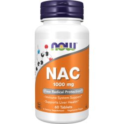 NOW NAC 1000 mg tabletta 60 db