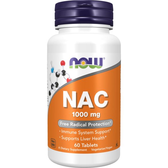 NOW NAC 1000 mg tabletta 60 db