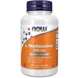 NOW L-Methionine 500 mg kapszula 100 db