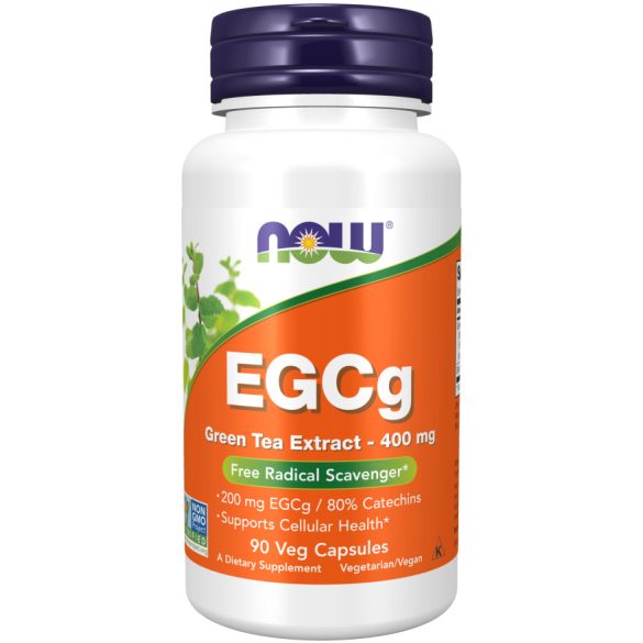 NOW EGCG Green Tea Extract 400 mg (zöld tea kivonat) kapszula 90 db